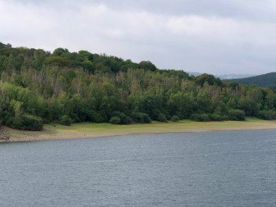 Rurtalsperre from track from Eschauel to dam 34