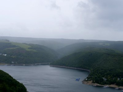 Rurtalsperre from Hirschley viewpoint in September 2019 02