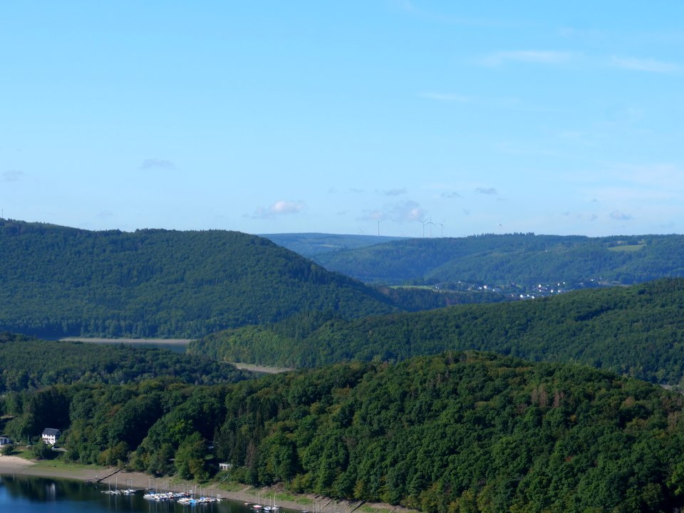 Rurtalsperre from Schöne Aussicht Schmidt 12