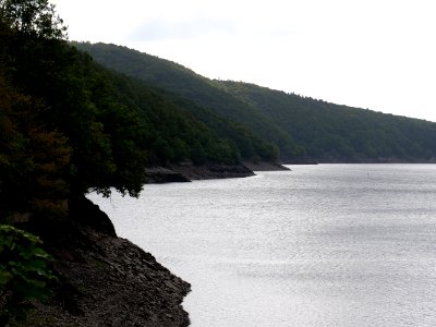 Rurtalsperre from track from Eschauel to dam 13