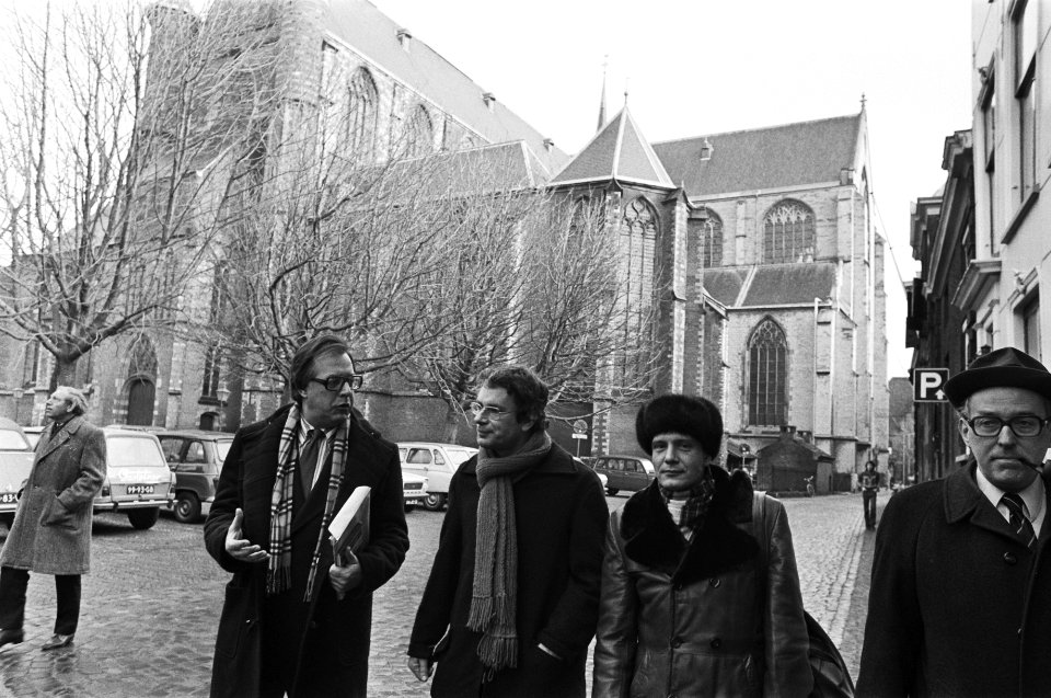 Russische dissident Boekovsky bezoekt subfaculteit Biolog vd Universiteit Leid, Bestanddeelnr 928-9827