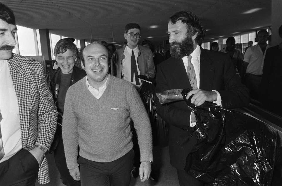 Russische dissident A. S. Sharanski bezoekt Nederland Sharanski en rabbijn A. S, Bestanddeelnr 933-7731