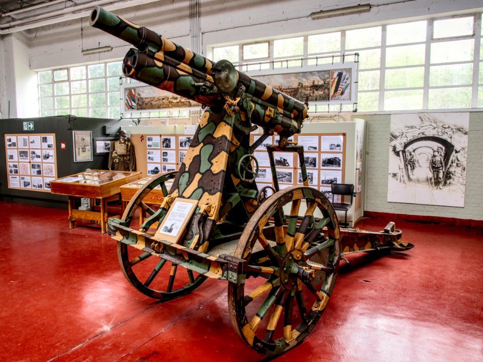 Russian AA 76.2cm Model 1902-1907, Gunfire museum Brasschaat pic1