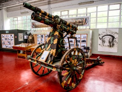 Russian AA 76.2cm Model 1902-1907, Gunfire museum Brasschaat pic1