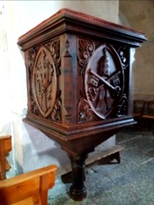 Ruoms - Église Saint-Pierre-aux-liens - Chaire