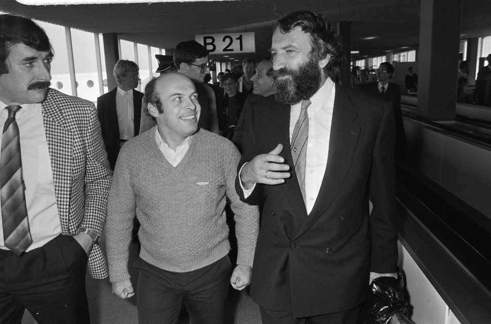 Russische dissident A. S. Sharanski bezoekt Nederland Sharanski en rabbijn A. S, Bestanddeelnr 933-7732