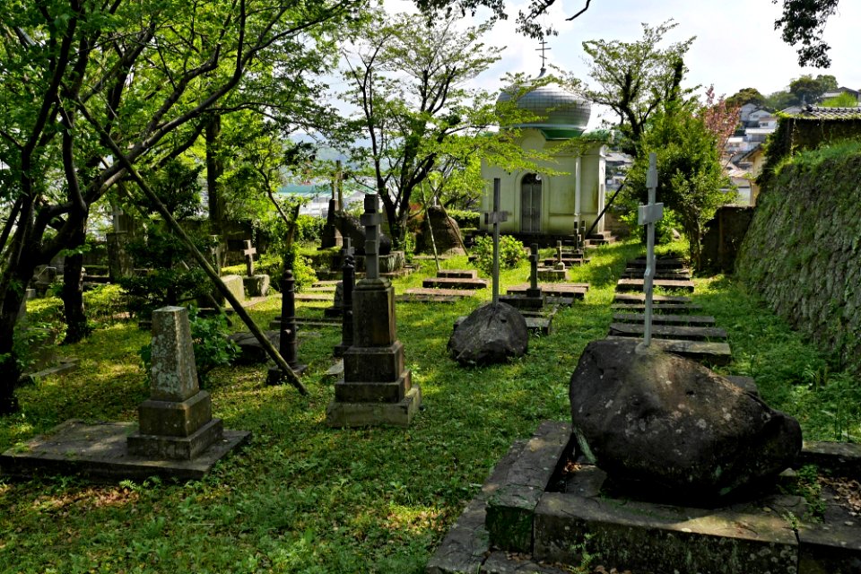 Russian Cemetery of Goshin temple