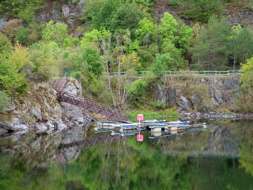 Rurtalsperre Obersee Urft in September 2019 148