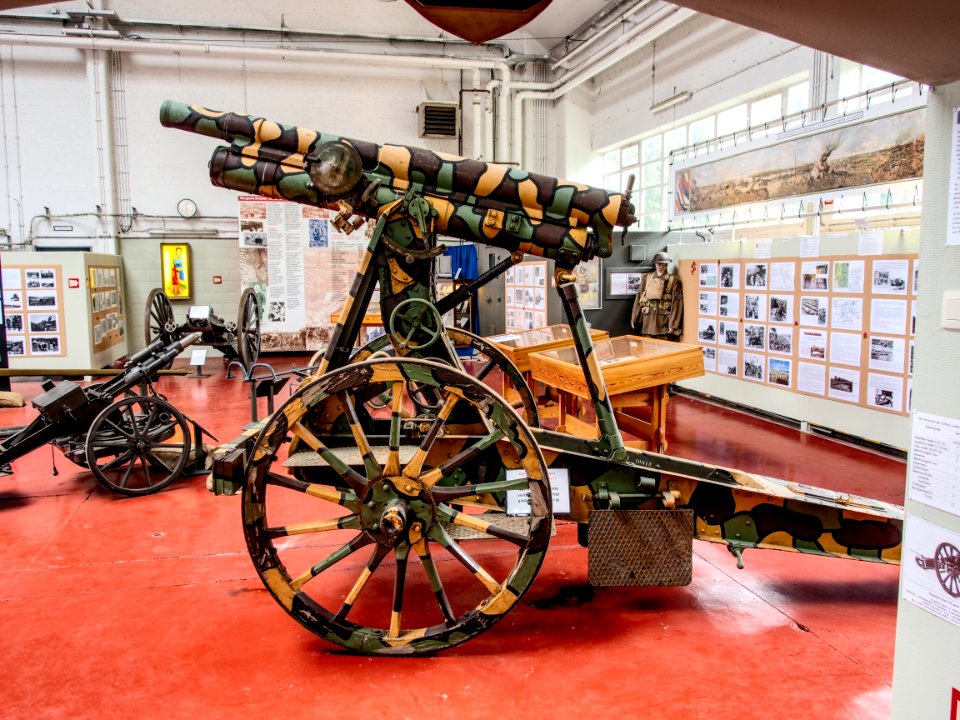 Russian AA 76.2cm Model 1902-1907, Gunfire museum Brasschaat pic2