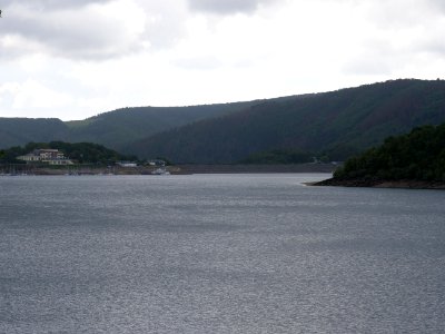 Rurtalsperre from track from Eschauel to dam 22