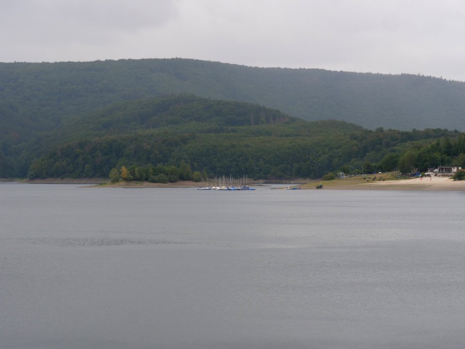 Rurtalsperre from track from Eschauel to dam 18