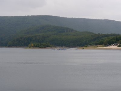 Rurtalsperre from track from Eschauel to dam 18