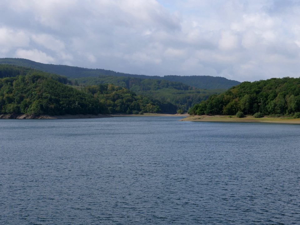 Rurtalsperre from track from Eschauel to dam 47