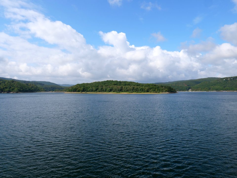 Rurtalsperre from track from Eschauel to dam 51
