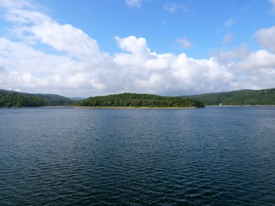 Rurtalsperre from track from Eschauel to dam 51