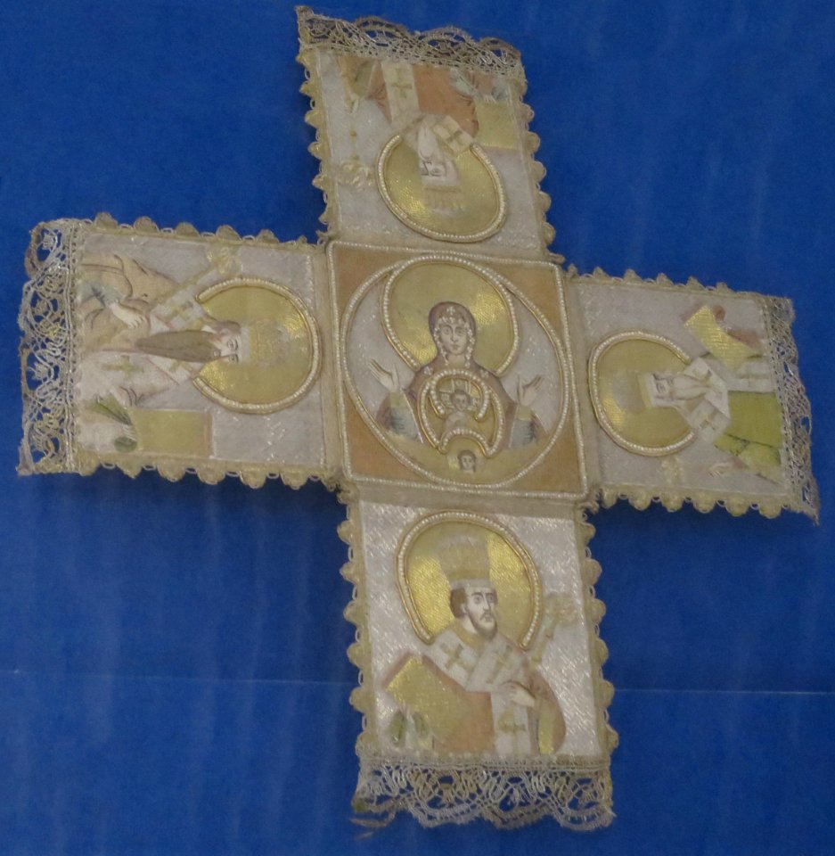 Russian ecclesiastical embroidery, 18th century, Merchant Yard Museum II