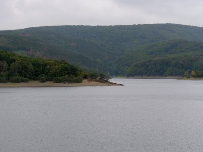 Rurtalsperre from track from Eschauel to dam 24