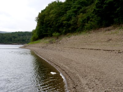 Rurtalsperre from track from Eschauel to dam 28