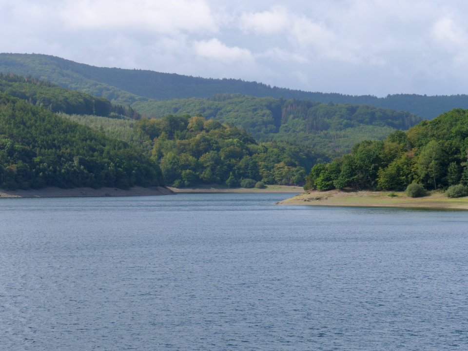 Rurtalsperre from track from Eschauel to dam 44