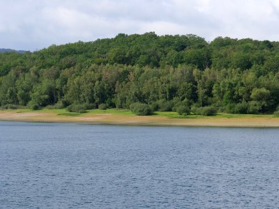 Rurtalsperre from track from Eschauel to dam 39