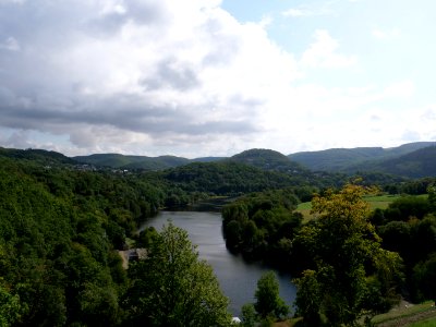 Rur from Rurtalsperre dam in September 2019 04