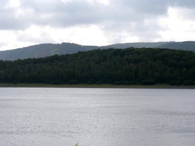 Rurtalsperre from track from Eschauel to dam 14