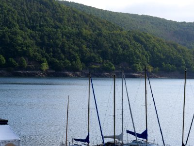 Rurtalsperre from track from Eschauel to dam 05