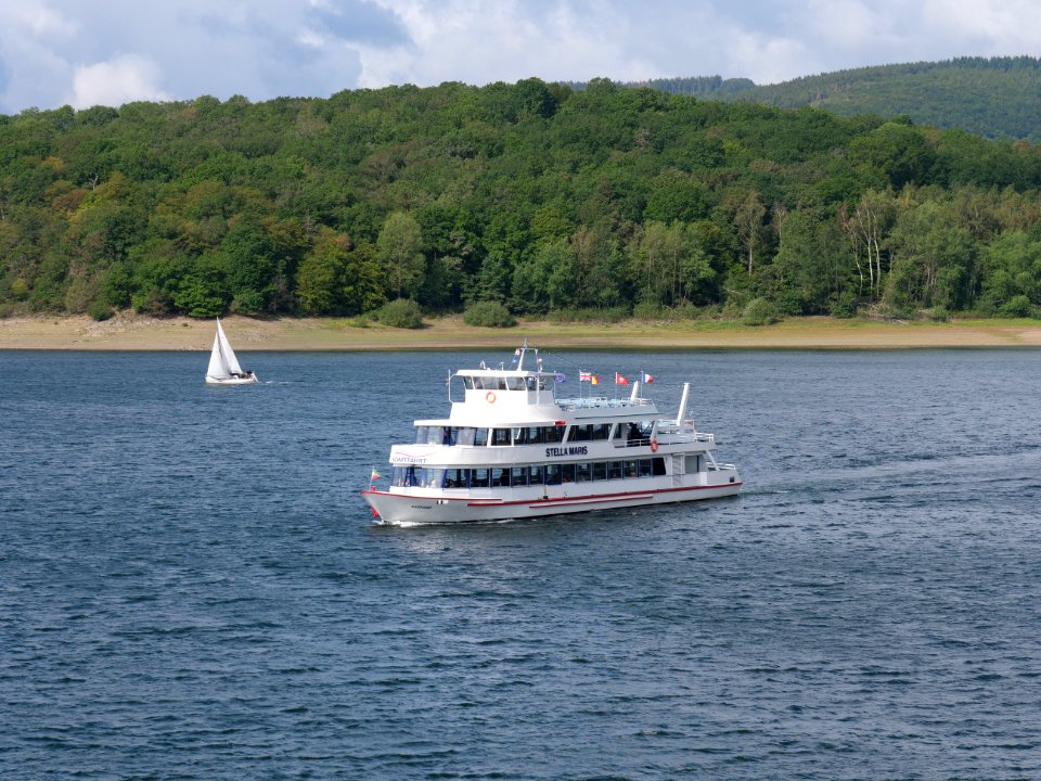 Rurtalsperre from track from Eschauel to dam 64