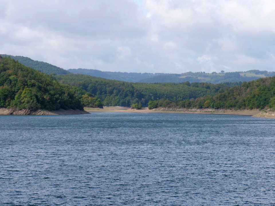 Rurtalsperre from track from Eschauel to dam 58