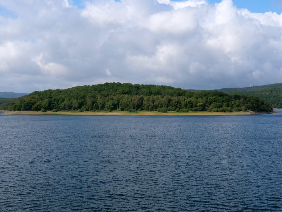 Rurtalsperre from track from Eschauel to dam 52