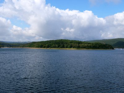 Rurtalsperre from track from Eschauel to dam 59