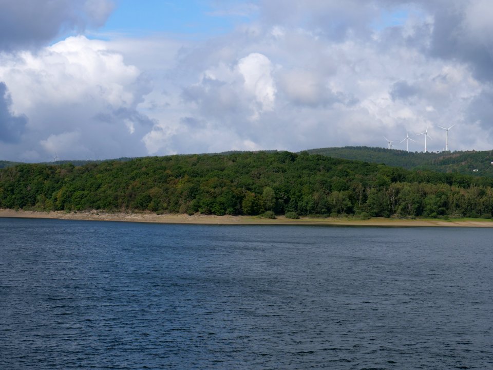 Rurtalsperre from track from Eschauel to dam 65