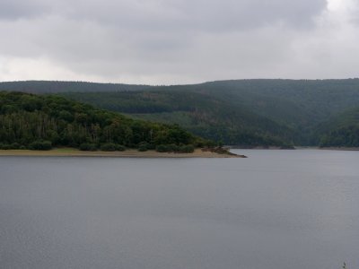 Rurtalsperre from track from Eschauel to dam 21