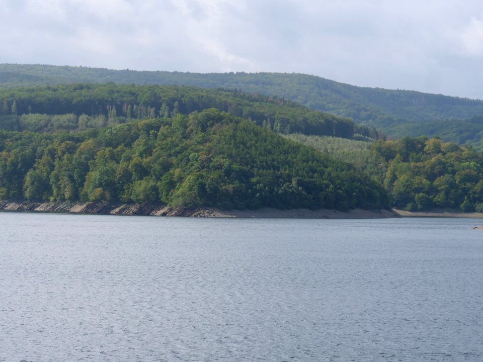 Rurtalsperre from track from Eschauel to dam 36
