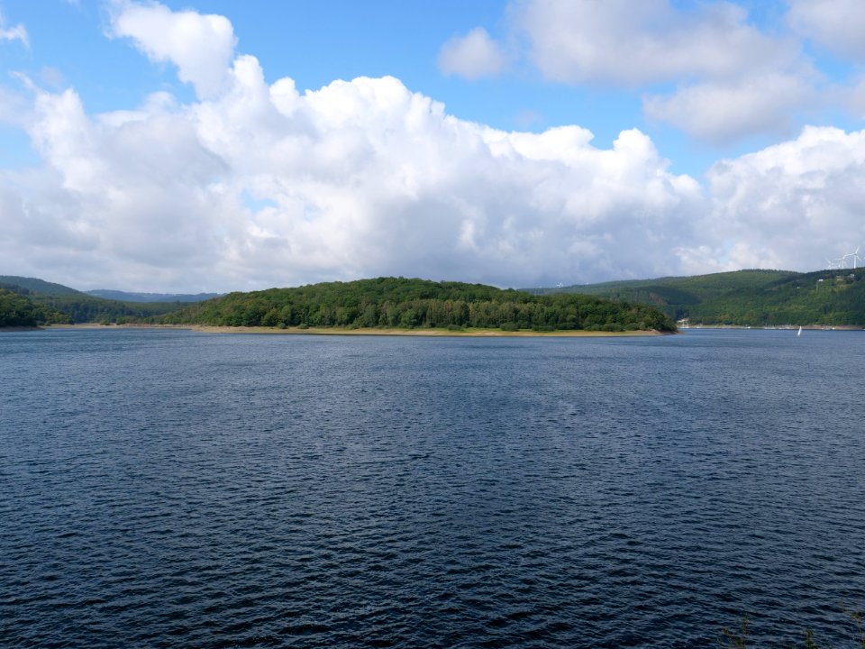 Rurtalsperre from track from Eschauel to dam 55