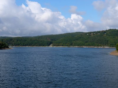 Rurtalsperre from track from Eschauel to dam 41