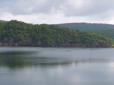 Rurtalsperre from trail along Rurtalsperre in Simmerath 11