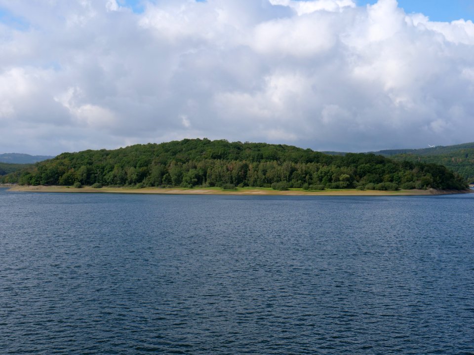 Rurtalsperre from track from Eschauel to dam 53