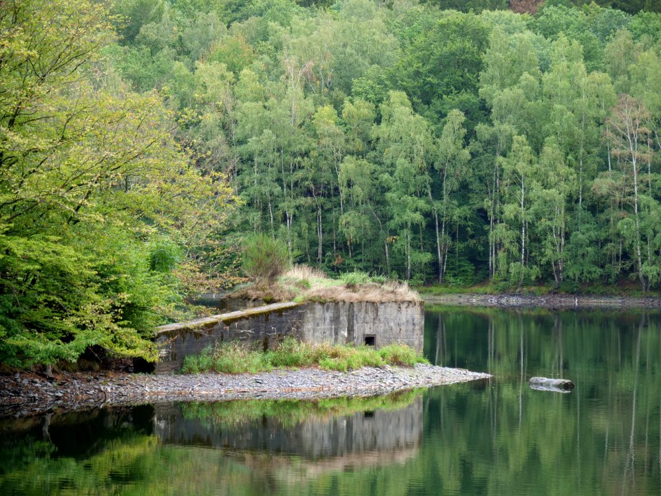 Rurtalsperre Obersee Urft in September 2019 50