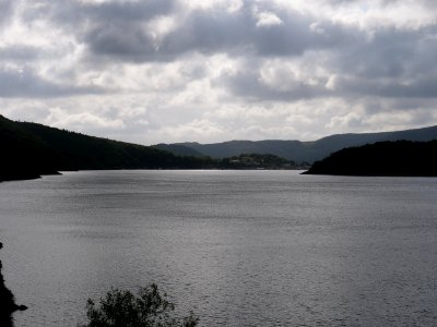 Rurtalsperre from track from Eschauel to dam 11