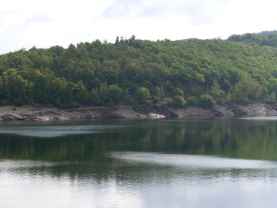 Rurtalsperre from trail along Rurtalsperre in Simmerath 03