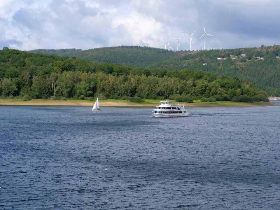 Rurtalsperre from track from Eschauel to dam 63