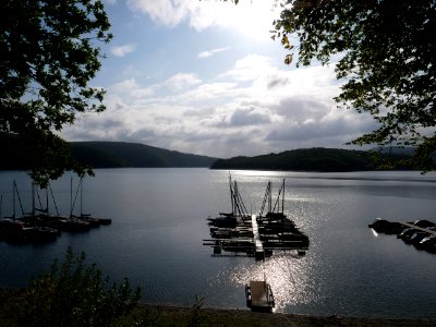 Rurtalsperre from track from Eschauel to dam 01