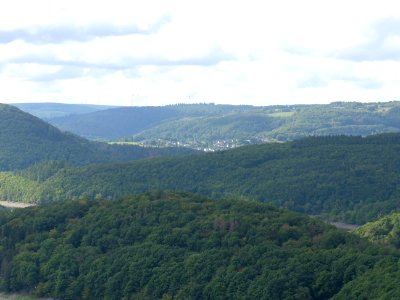 Rurtalsperre from Schöne Aussicht Schmidt 23