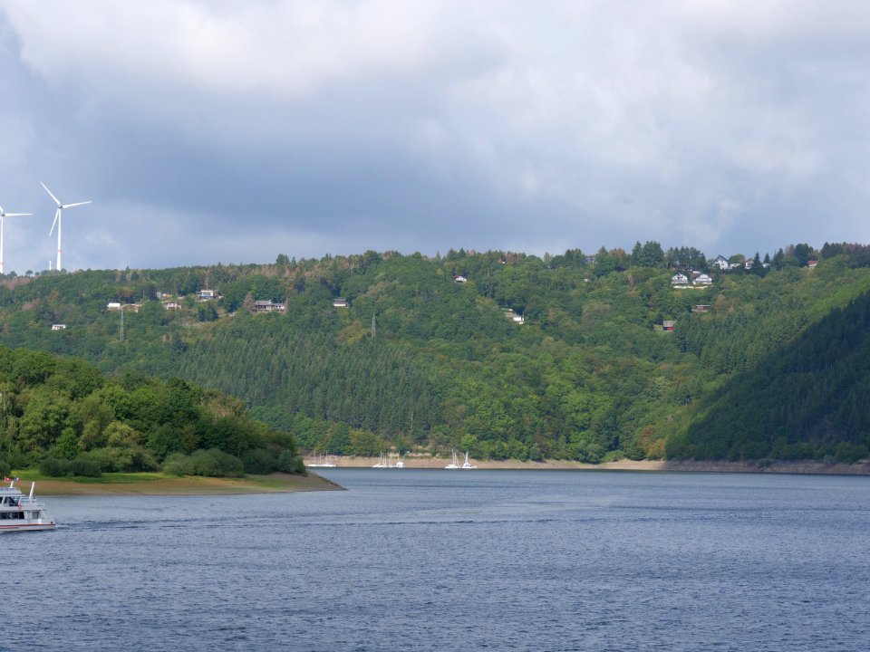 Rurtalsperre from track from Eschauel to dam 62