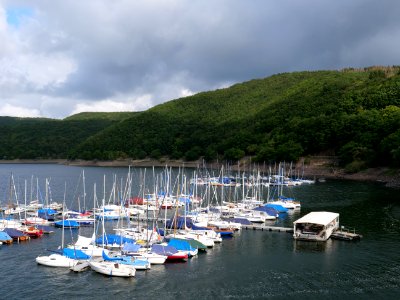 Rurtalsperre from track from Eschauel to dam 61