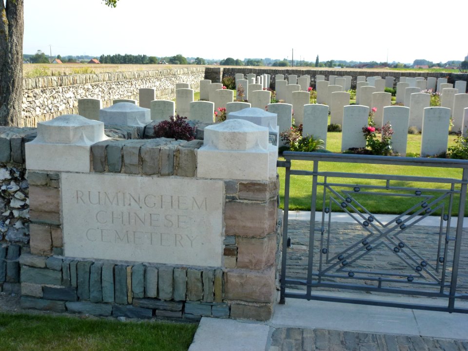 Ruminghem(Pas-de-Calais) Cimetière Chinois 02