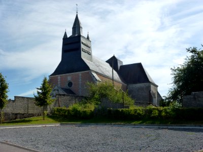 Rumigny (Ardennes) église, extérieur