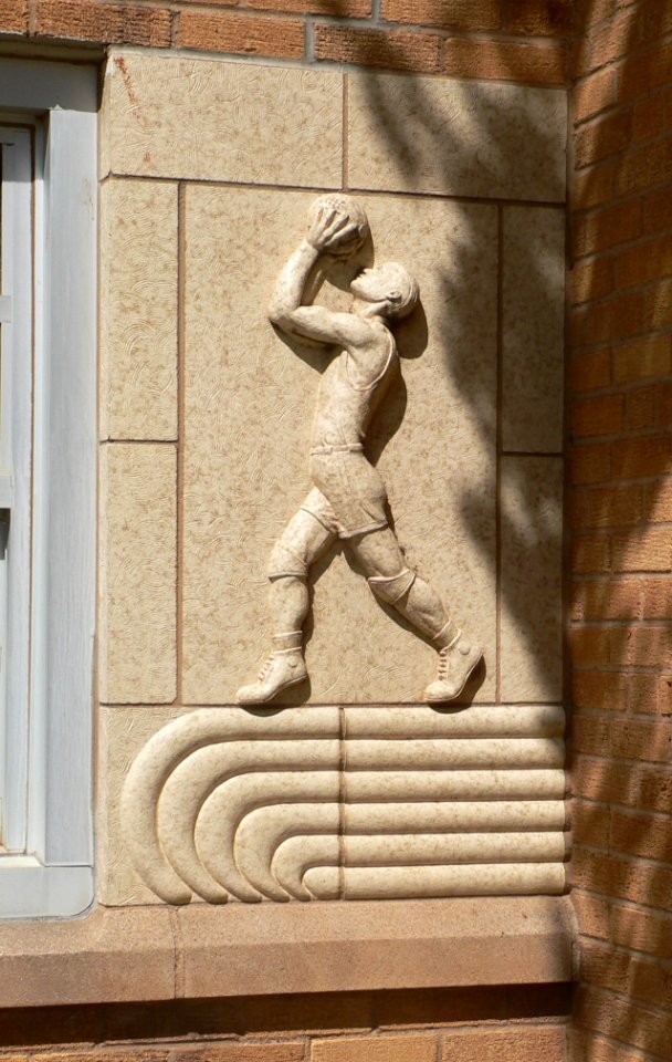 Russell Hall, Amarillo College, plaque basketball 1