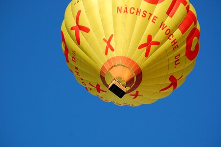 High balloon sky